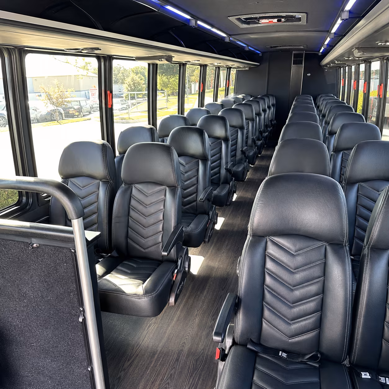 boulder religious group transportation onboard seating