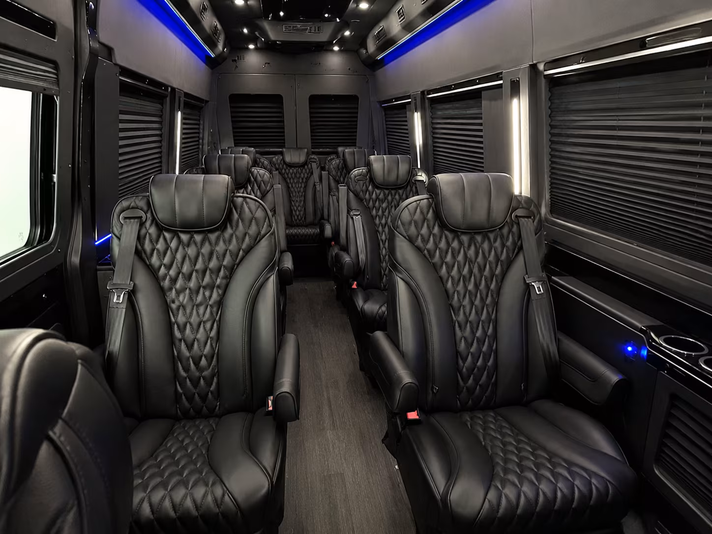 boulder sprinter van with driver inside
