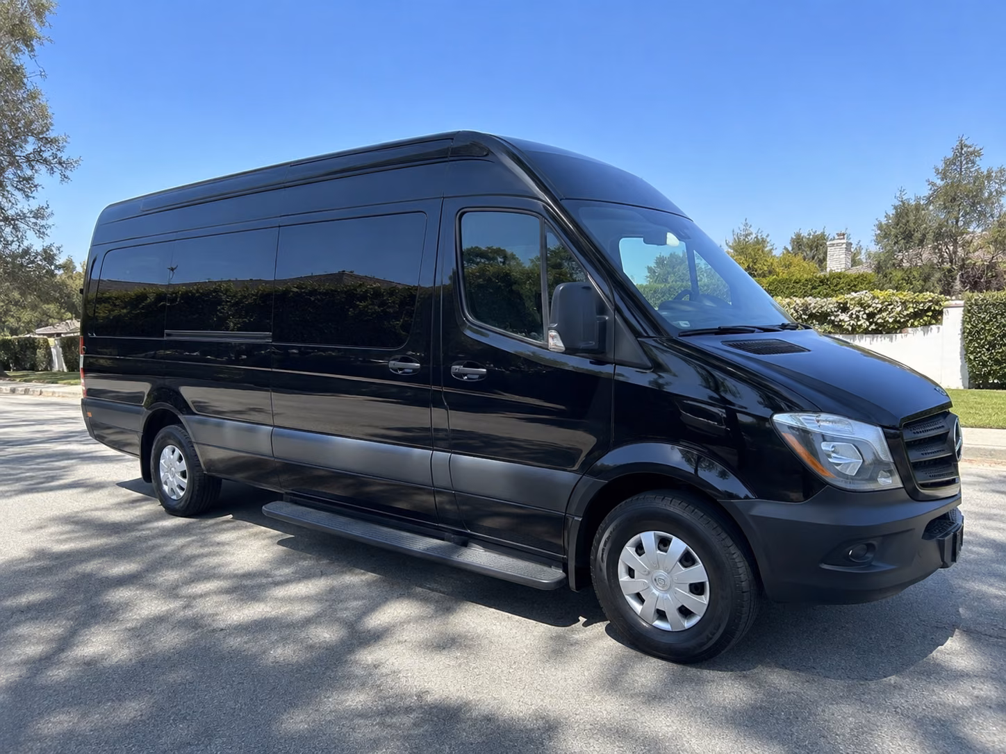 boulder sprinter van with driver
