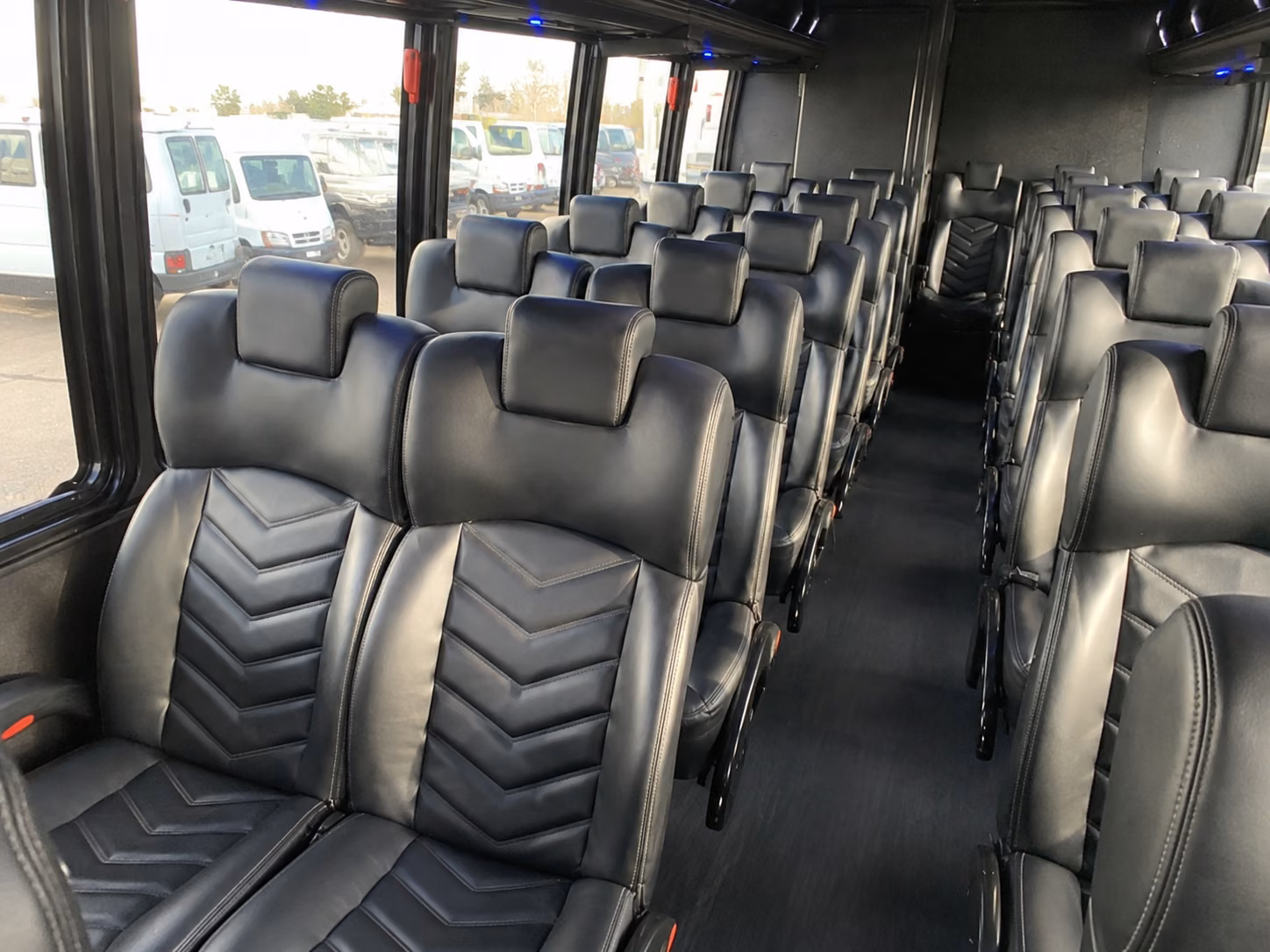 minibuses for smaller concert groups around boulder county